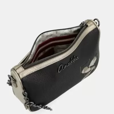 Mala de Ombro/Tiracolo Anekke Essentials Preto