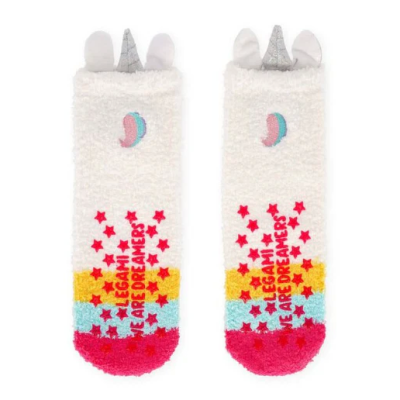 Meias Antiderrapantes Legami "It's a Match!"'– Unicórnio