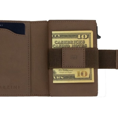 Porta Cartões Garzini Java Brown