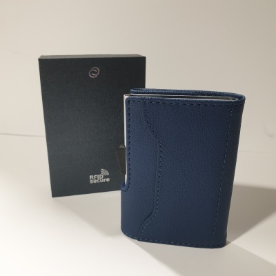 Porta Cartões C-Secure 1706A Azul Navy