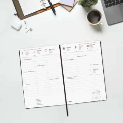 Agenda Finocam 2026 Semanal Mara Red