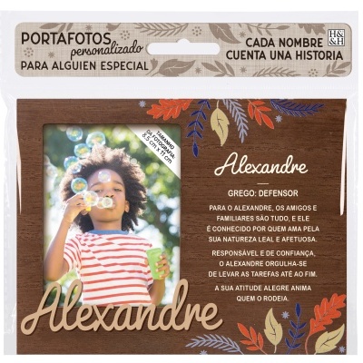 Moldura Personalizada "Alexandre"