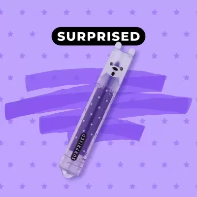 Conjunto de 6 Mini Marcadores Legami - Teddy's Mood