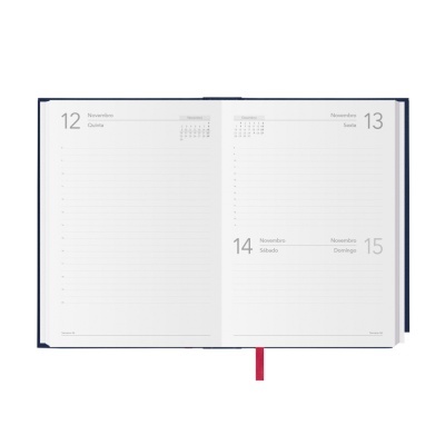 Agenda Dohe Diária - Sintra – 14 x 20 cm. – Azul