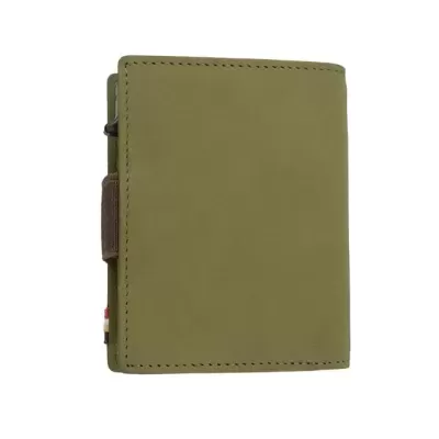 Porta Cartões Garzini Olive Green Brown