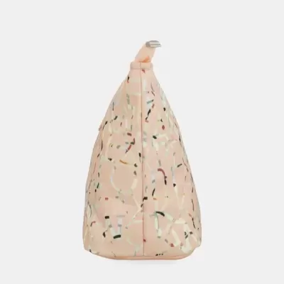 Saco de Praia Grande Estampada Rosa Anekke