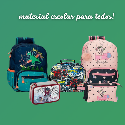 MOCHILAS ESCOLARES E ACESSÓRIOS