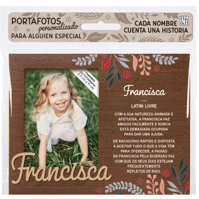 Moldura Personalizada "Francisca"