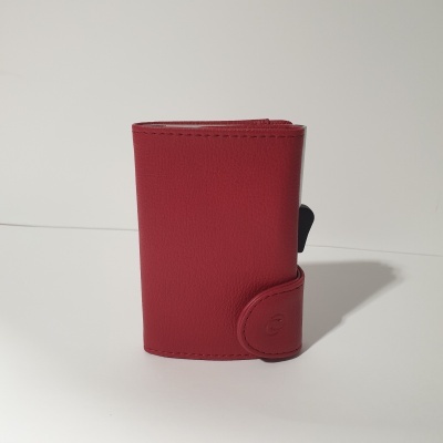 Porta Cartões C-Secure 1709 Vermelho