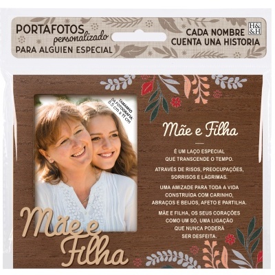 Moldura Personalizada "Mãe e Filha"
