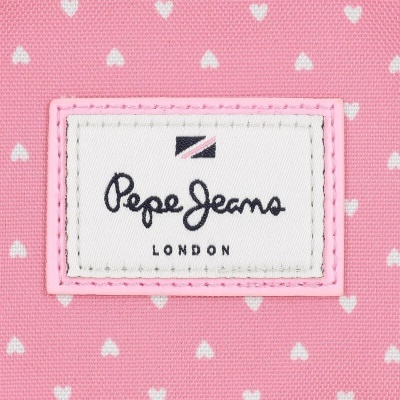 Mochila Pepe Jeans Noni Denim + Estojo de OFERTA