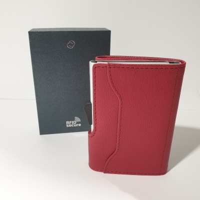 Porta Cartões C-Secure 1709 Vermelho