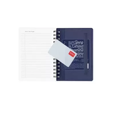 Agenda Legami Small Espiral 12 Meses Diários -Stars