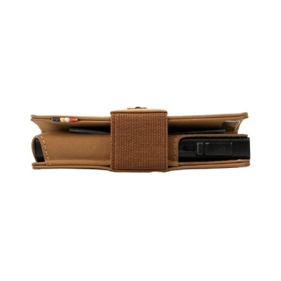 Porta Cartões Garzini Camel Brown