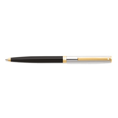 Esferográfica Sheaffer Sagaris - Gloss Black & Bright Chrome 9475