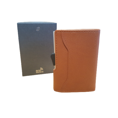 Porta Cartões C-Secure 1732 Camel