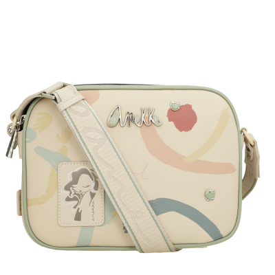 Mala a Tiracolo com 3 compartimentos Anekke Alma Original