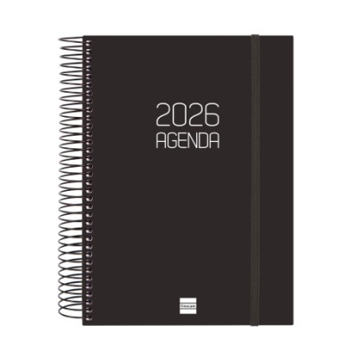 Agenda Finocam 2026 Diária Beta Preto
