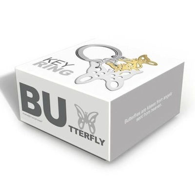 Porta chaves Metalmorphose - MTM079-02 - Borboletas