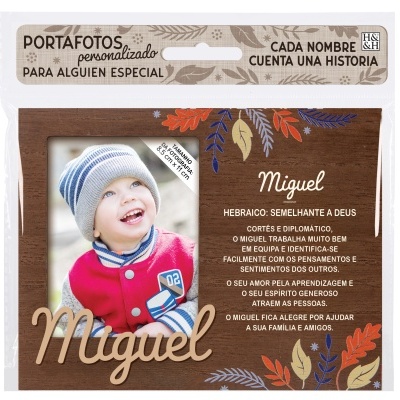 Moldura Personalizada "Miguel"