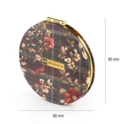 Espelho de Bolso Miquelrius Highland Days 80x80mm Papoulas MR13365