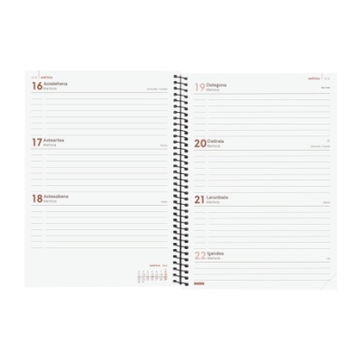 Agenda Finocam 2026 Semanal Beta Verde