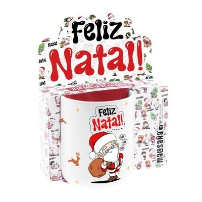 Caneca Lovely Story - "Feliz Natal"
