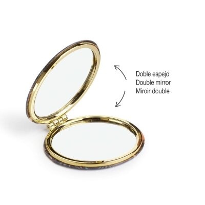 Espelho de Bolso Miquelrius Highland Days 80x80mm Papoulas MR13365