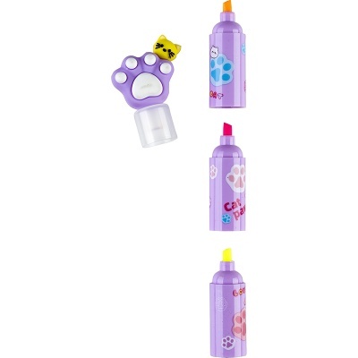 Mini Marcadores Fluorescente 3 em 1