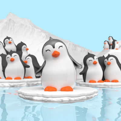 Porta chaves Metalmorphose - MTM329-01 - Pinguin