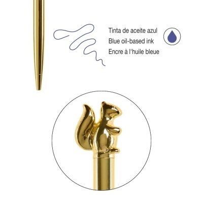 Esferográfica Miquelrius Highland Days Metal Squirrel MR12027