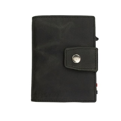 Porta Cartões Garzini Brushed Black