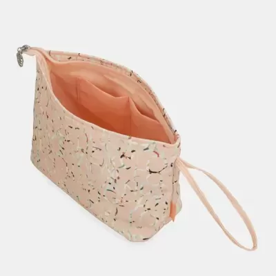 Saco de Praia Grande Estampada Rosa Anekke