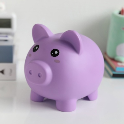 Mealheiro Itotal Purple Piggy