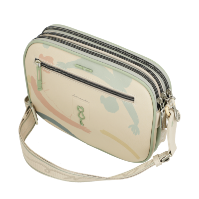 Mala a Tiracolo com 3 compartimentos Anekke Alma Original