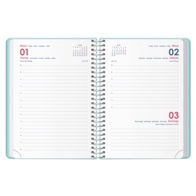 Agenda Dohe Diária - Gloss – 12,5 x 18 cm – Verde