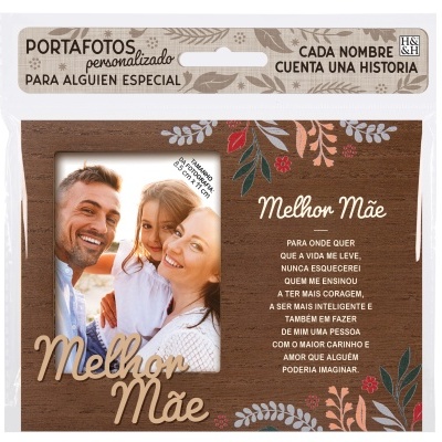 Moldura Personalizada "Melhor Mãe"