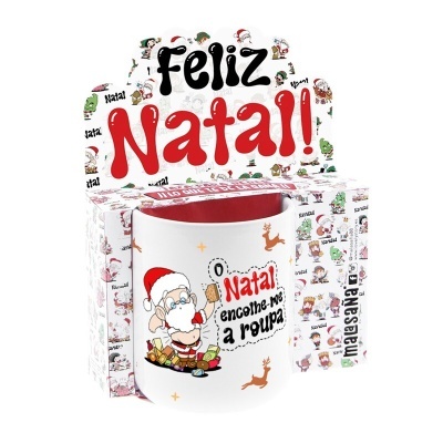Caneca Lovely Story - "O Natal encolhe-me a roupa!"