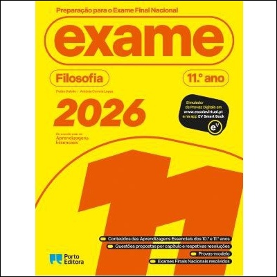 Preparação para o Exame Final Nacional 2026 - Filosofia - 11.º ano