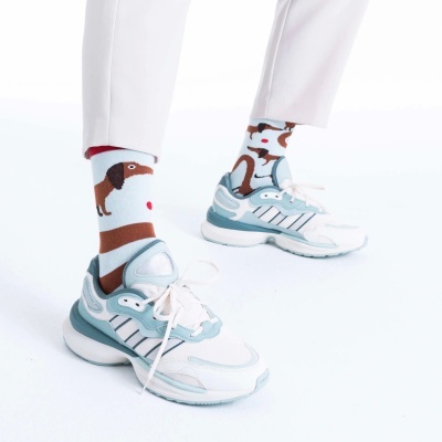 MEIAS MANY MORNINGS - Sausage Dog