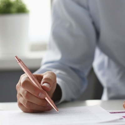 Esferográfica Parker Jotter XL Monochrome Rosa Gold