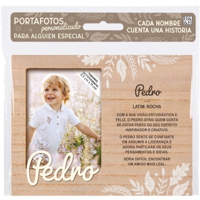 Moldura Personalizada "Pedro"