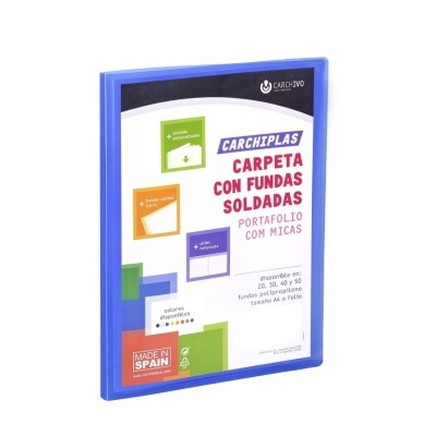 Portfolio com 30 Micas e Capa Personalizável Carchivo