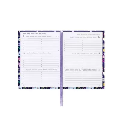 Agenda Legami Mini Photo Weekly 12 Meses Diários Butterfly