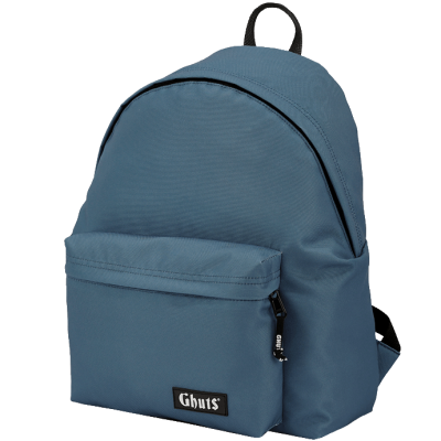 Mochila Clássica Cinzento Azulado + Estojo de OFERTA