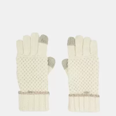 Luvas De Malha Bege Anekke