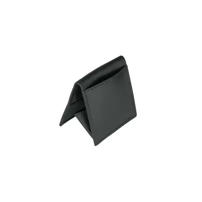 Porta-moedas em Pele Preto