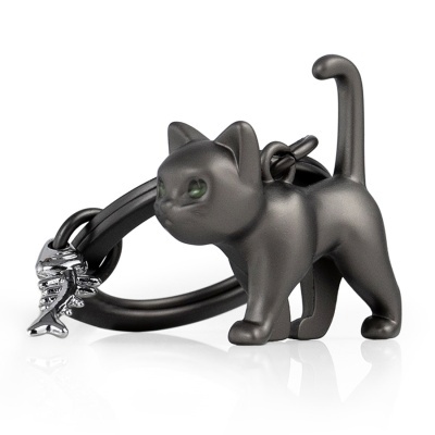 Porta chaves Metalmorphose - MTM339-01 - Gato Preto