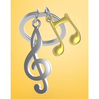 Porta chaves Metalmorphose - MTM992-01 - Clave de Sol