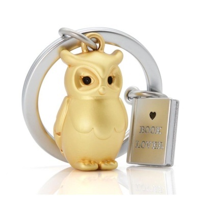 Porta chaves Metalmorphose - MTM279-01 - Coruja + Livro